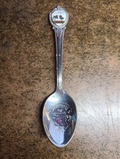 VINTAGE FLORIDA COLLECTOR SPOON WITH ENGRAVED...