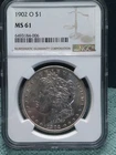 Wow Look beautiful 1902 o ms 61 Morgan dollar