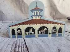 Cat’s Meow Flying Horses Carousal, San Diego California 1997 Wood Collectable