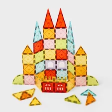 Magnetic Building Tiles Set 46pc - Gigglescape