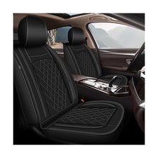 Fit for Maxima Seat Covers, 2 Front Faux Leather Car Seat Covers for 2011-202...