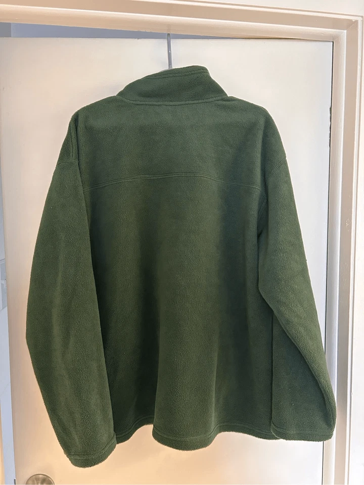 Vellón Prospirit verde cremallera talla XL Foto 2 de 3