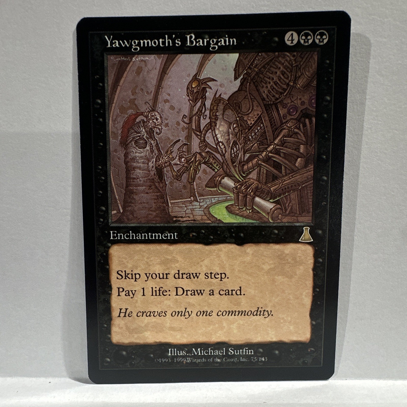 Wizards of the Coast Yawgmoth's Bargain - Urza's Destiny #75/143 Rare ENG