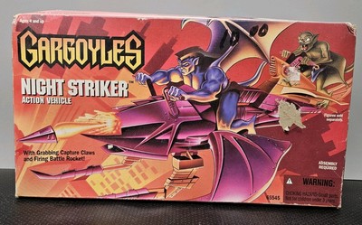 Gargoyles NIGHT STRIKER Action Figure Vehicle Kenner *DAMAGED OPEN BOX Read* (B)