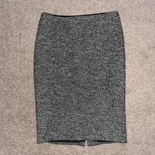 Brand New Ann Taylor Cotton Wool Midi Pencil Skirt Womens Size 4 Office Siren
