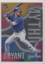 2019 Panini Donruss Optic Mythical Holo Prizm Kris Bryant #M-4 ib6