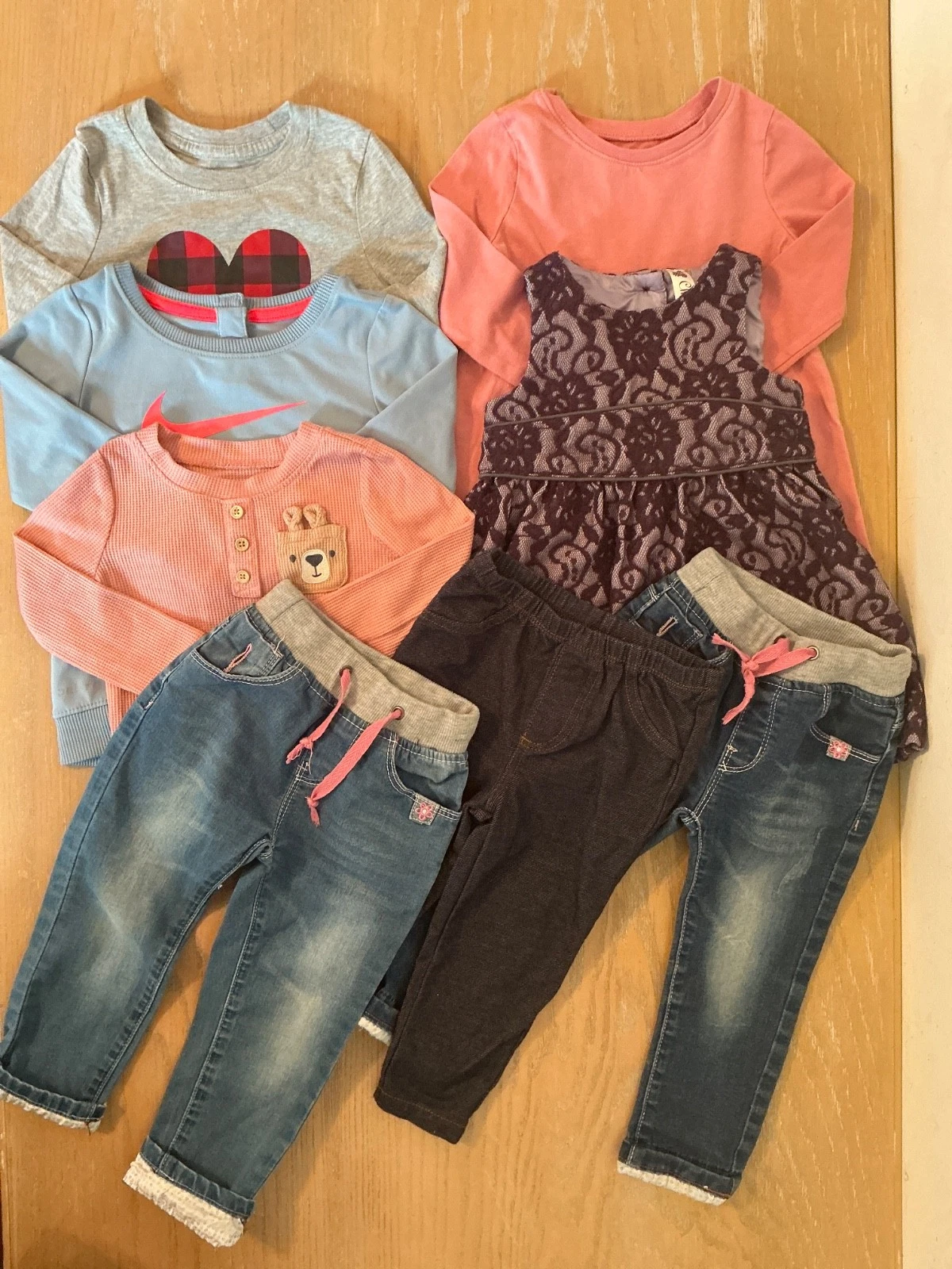 Little Guest, Nike, Others Infant Girls Clothing Lot of 8 Size 18, 18-24 Months