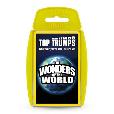 Top Trumps Wonders of the World Card Game Landmarks Travel New Sealed
