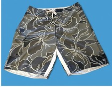 VTG Y2K Billabong Men  s Board Shorts 36 Floral Swim Trunks Surf Skate Beach