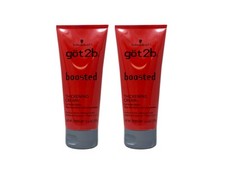 Got 2B Boosted Hair Thickening Cream for Fuller Styles Medium Hold 6 OZ 2 Pack