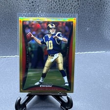 2008 Bowman Chrome Marc Bulger Gold Refractor #48/50