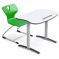 Ergonomische Moderne Schulbank Mit Komfortablem Stuhl Set Premium