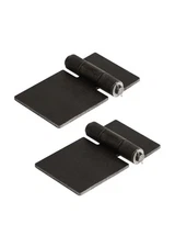 2 Pack 7-1/4" x 4-5/8" Weldable Hinges Heavy Duty Weld On Unequal Long Leaf H...