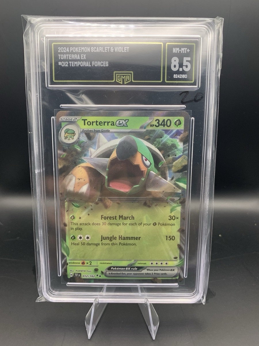 torterra ex pokemon card 2024 Pokemon TEF En — Temporal Forces — 185 Torterra Ex Ultra Rare — PSA  Graded Card main image 0