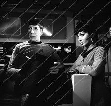 st-271 Nichelle Nichols, Leonard Nimoy TV orig Star Trek st-271