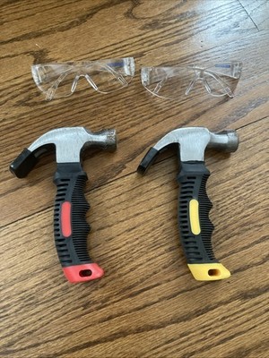Kids Clear Safety Glasses & Hammers