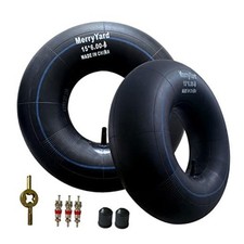  2-Pack Premium 15x6.00-6" Inner Tubes with TR-13 Straight Valve Stem - for