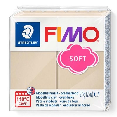 Fimo Soft sahara 57 Gramm  Knet- & Modelliermaterial