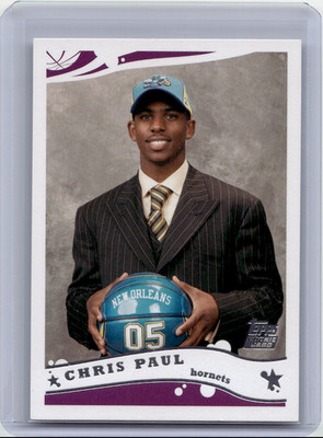 Chris Paul 2005-06 Topps 1st Edition #224 (Charolette Hornets)