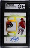 2024 Panini Flawless Rhett Lowder #DPA-RL Draft Patch Auto Gold SGC 9 Auto 10