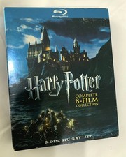 Harry Potter Complete 8-Film Collection Blu-ray 8-Disc Set Full Series