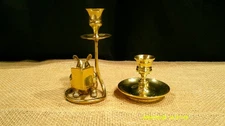 Metal Candle Holder  Set of 2