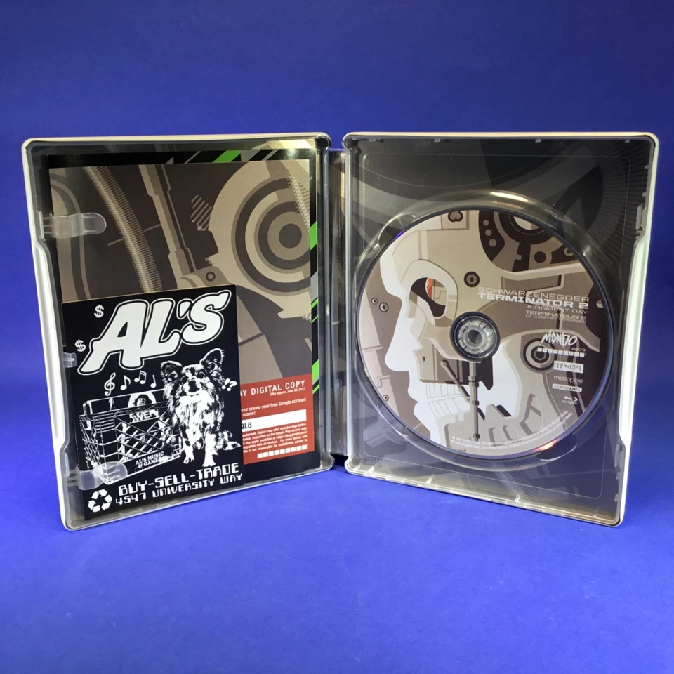 Terminator 2: Judgment Day - Mondo Green Bluray Best Buy Exclusive Steelbook - Image 3 of 3