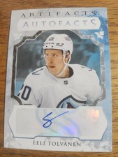 2021-22 Upper Deck Artifacts Autofacts Eeli Tolvanen