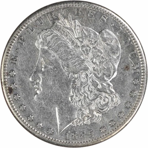 1885-S Morgan Silver Dollar EF Uncertified #207