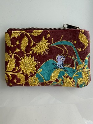 Disney Loungefly Mulan Cricky Med. Bag - Gold Embroidered With Cricky On Front!