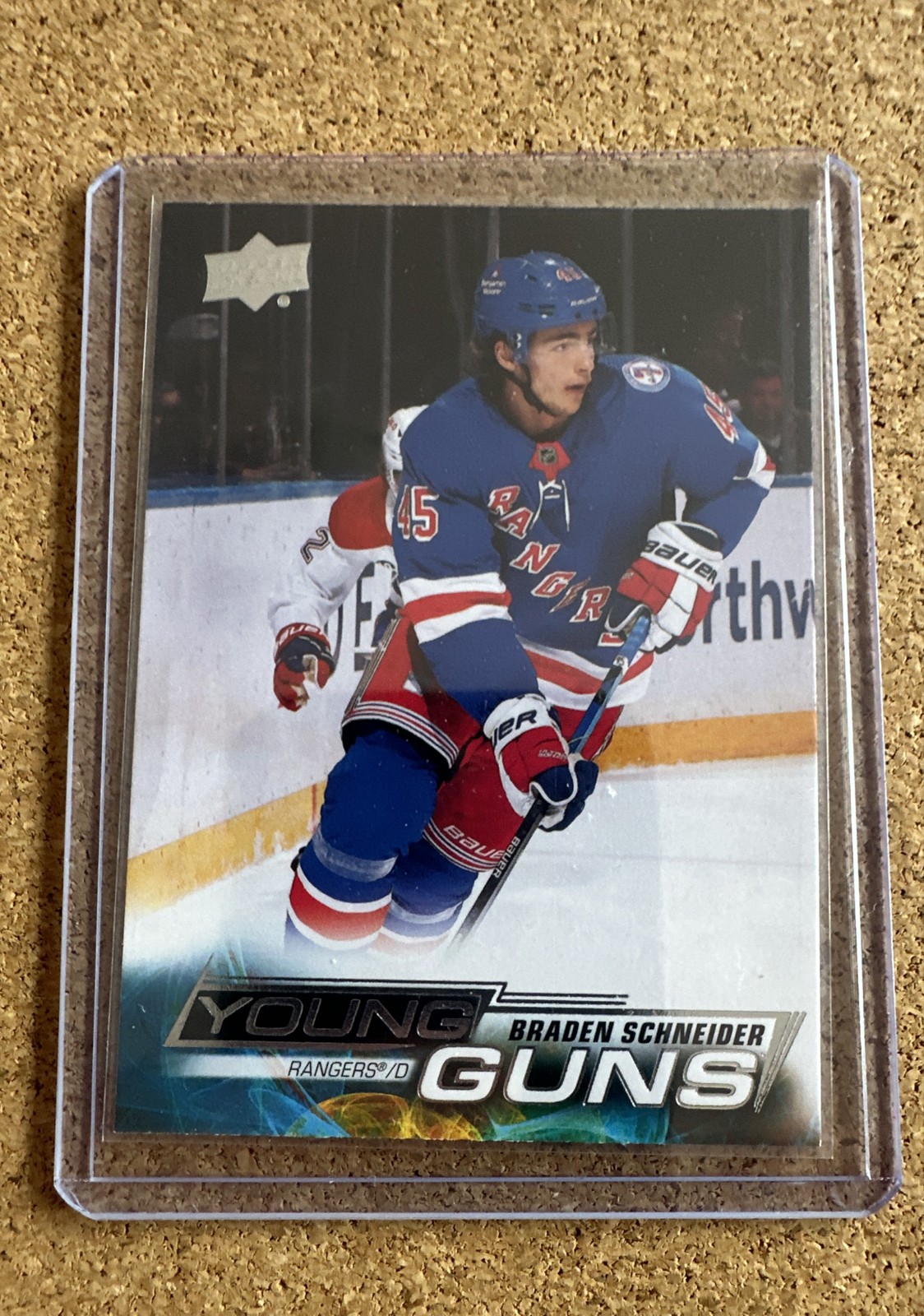 2022-23 Upper Deck Series 1 - Young Guns Braden Schneider #214 (RC)
