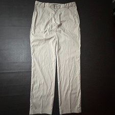 Nike Tour Performance Pants Mens 34x34 Ivory Golf Stretch Comfort Microfiber
