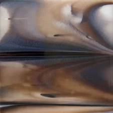 COE 96 - Uroboros Retired - Chocolate Transparent White Opal Frit