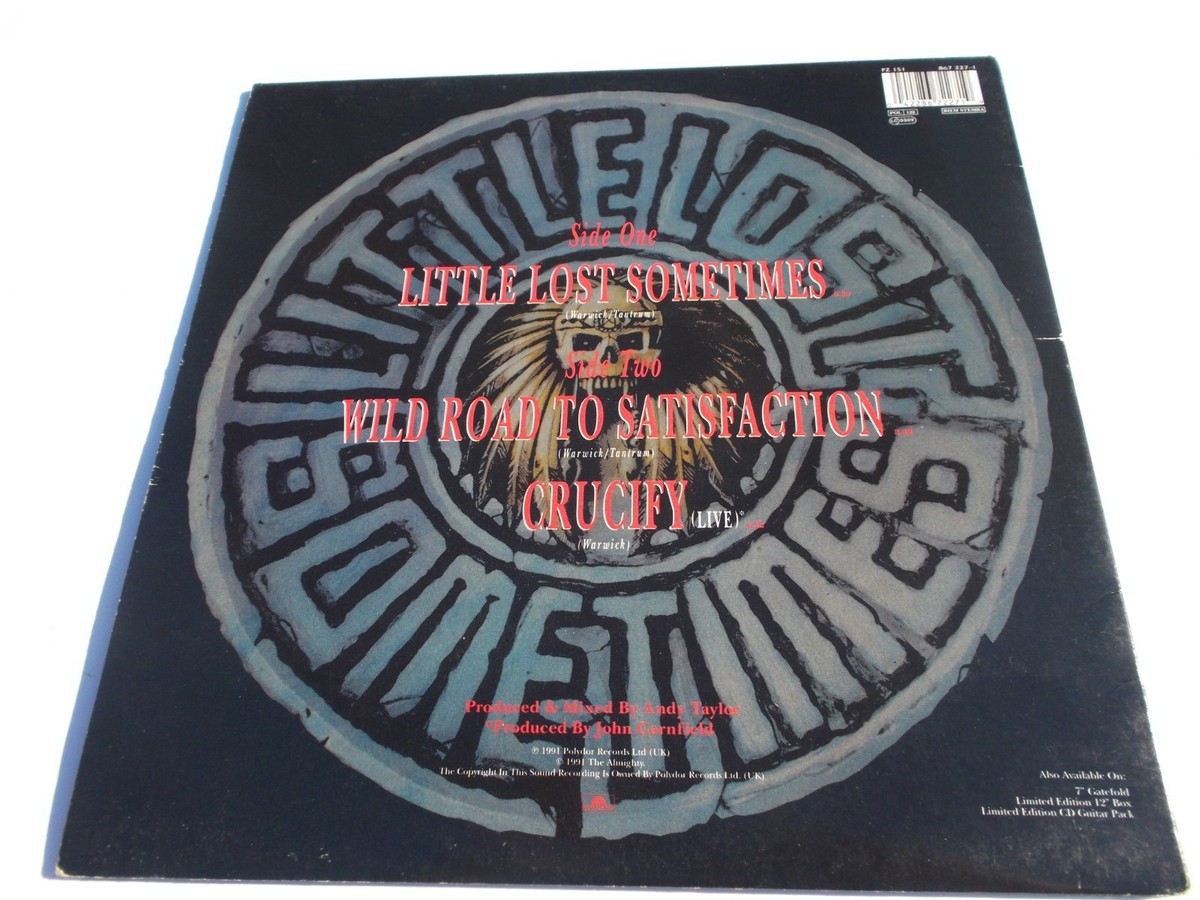 The Almighty Little Lost Sometimes Wild Road To Satisfaction Vinyl 