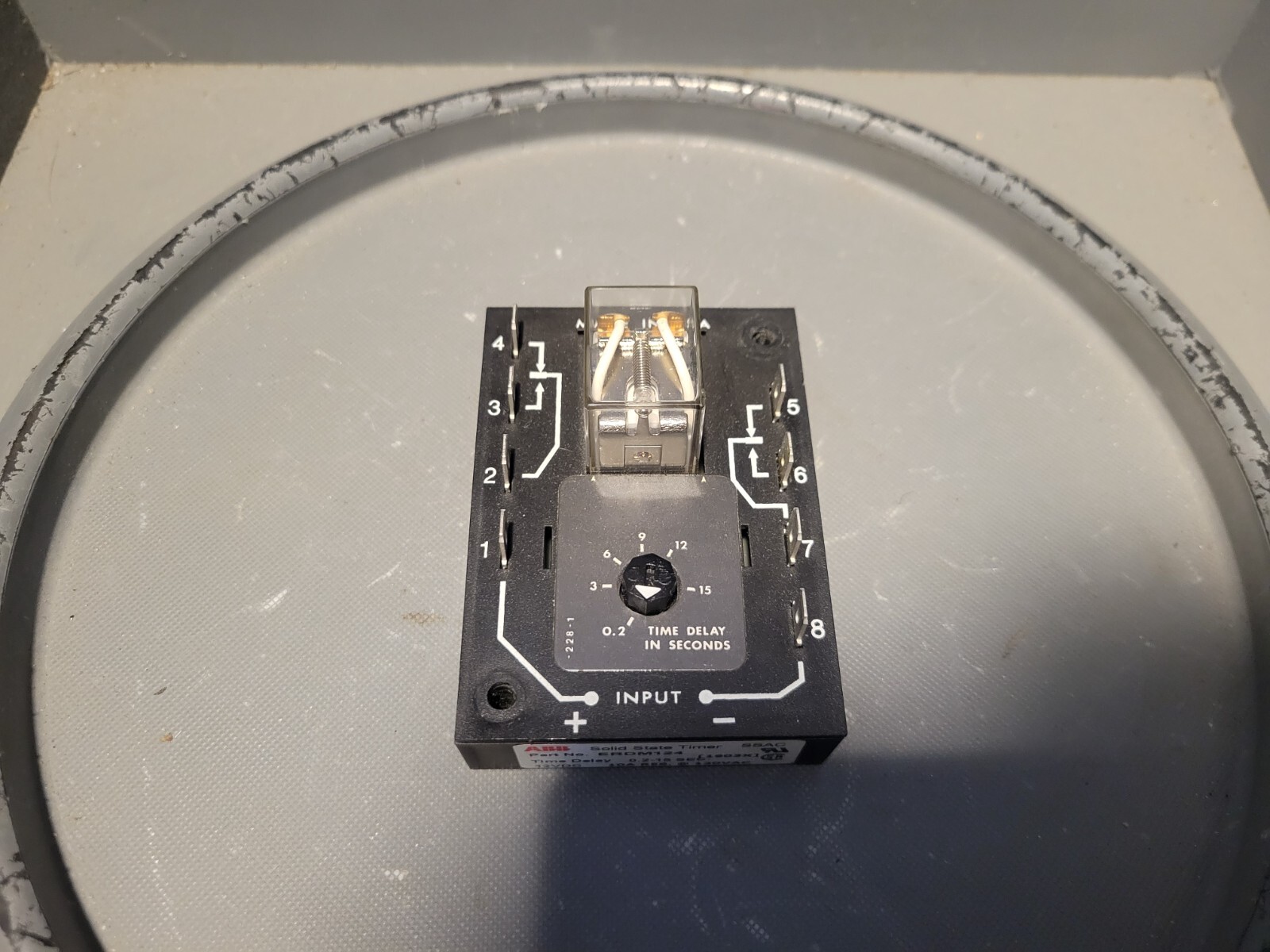 ABB Solid State Timer, 12VDC, 10A, ERDM124