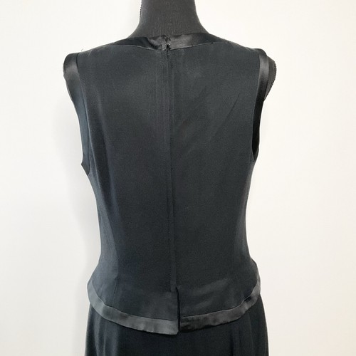 Vintage Hannah Hardy Womens Black Sophisticated Heritage A-line Dress SZ 8 - Picture 6 of 9