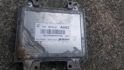 AA52 55583737 Vauxhall Engine Ecu OPEL ACDELCO E83 12636386