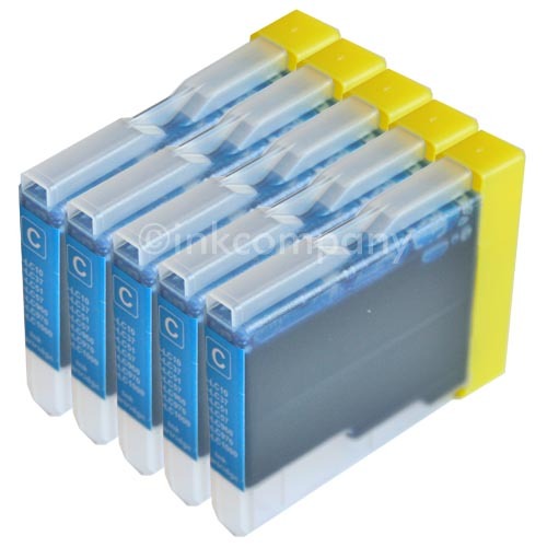 5 Drucker-Patronen Dcp 130C 135C 150C 153C 157C 357C 540CN 560CN LC1000 FüR Brot-image