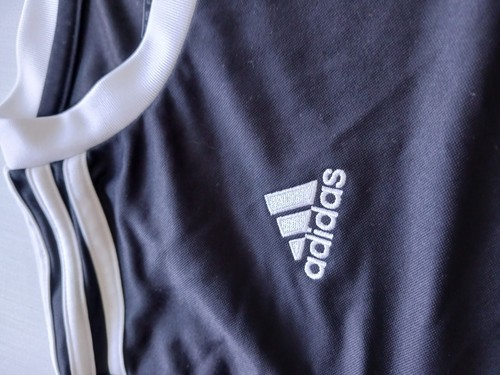 Adidas Climalite Girl's Small 8-10 Black Athletic Shirt Short Sleeve Pullover - Picture 2 of 4