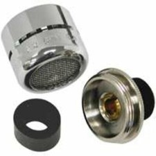 Danco Chrome Universal Aerator with Adapter for Unthreaded Spouts, 36086B