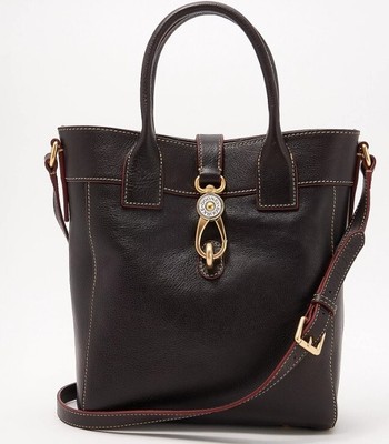 Dooney & Bourke Florentine Leather North/South Brown T'Moro bag