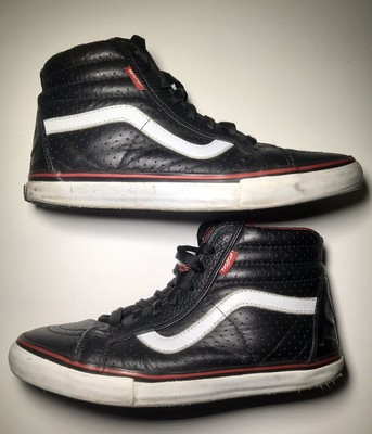 vans old skool hi leather