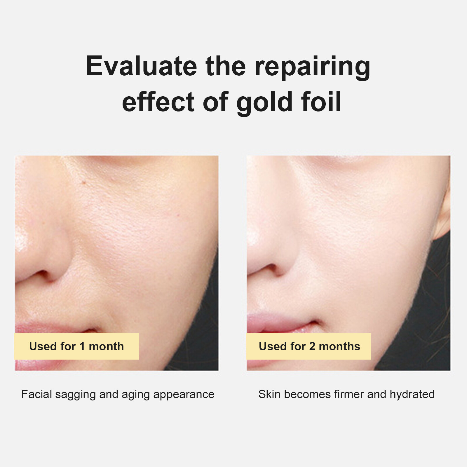 2Pcs Golden PeelOff Mask, 98.4 Gold Foil Peel Off Face Mask,for wrinkles UK eBay