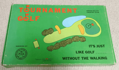 1969 "TOURNAMENT GOLF" BOARD GAME: RIGELY BANADA;  GREEN VALLEY COUNTRY CLUB  - Picture 1 of 4
