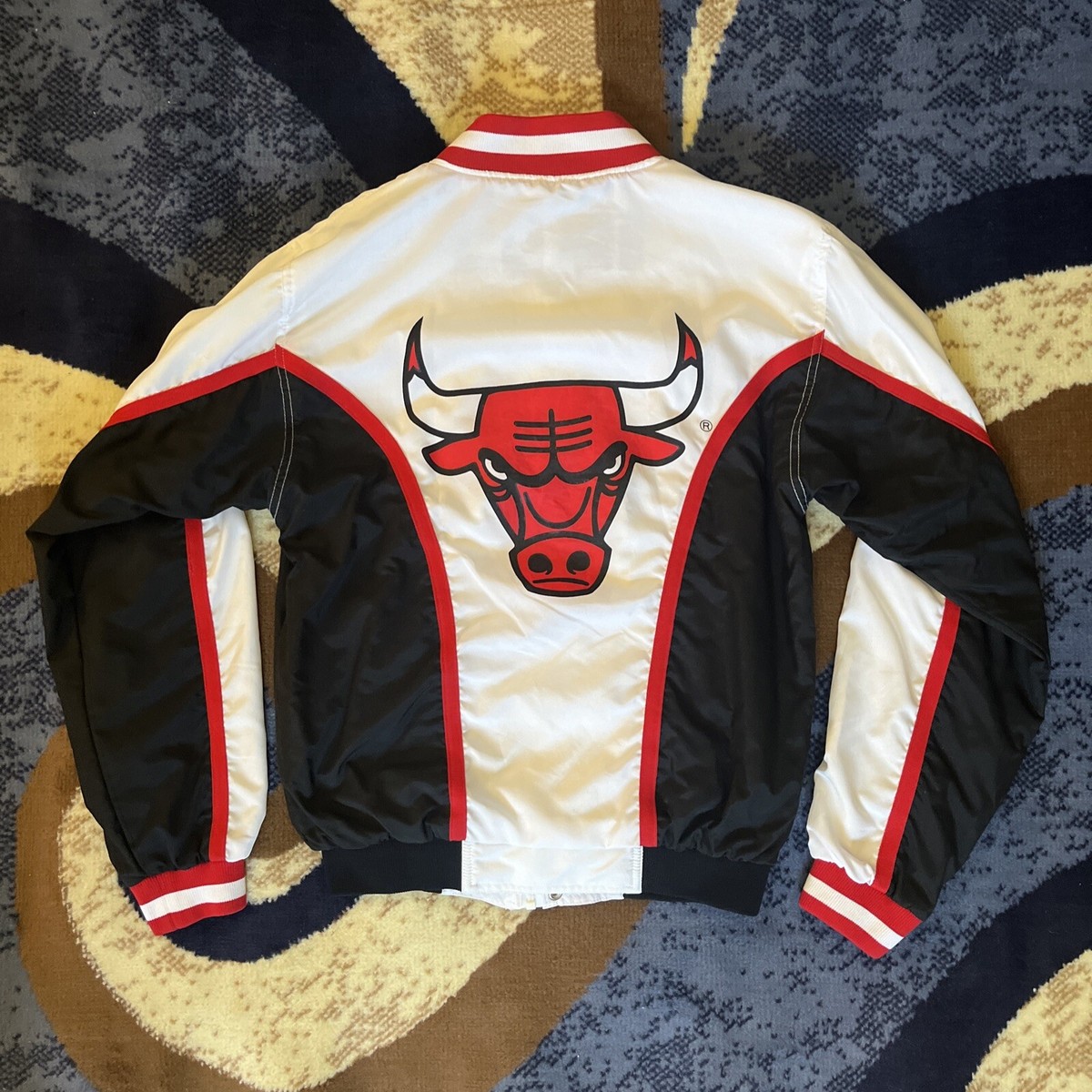 Vintage Chicago Bulls Champion Warm Up Jacket 1990s Michael