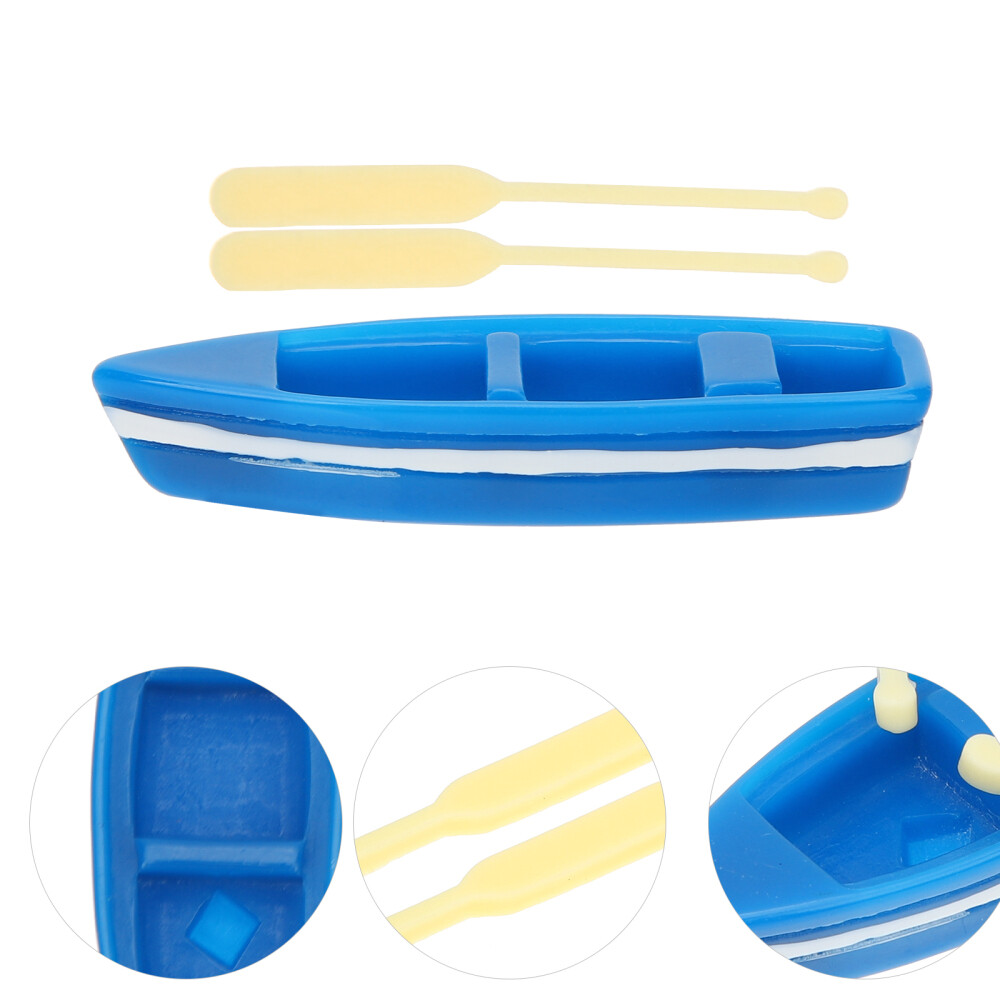 4erSet MiniaturBoote aus Holz für GartenDeko eBay