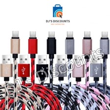 Micro USB Charging  Data Sync Cable 6 ft Heavy Duty Braided Universal