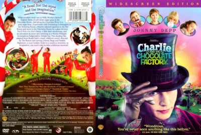 CHARLIE AND THE CHOCOLATE FACTORY (TIM BURTON DVD, 2005) Johnny