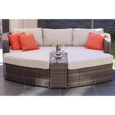 Outdoor Lounge Set Daybed set four piece