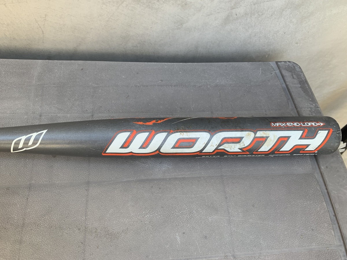 Batte de softball toxique Maxload SBTXA gris orange pour 2014
